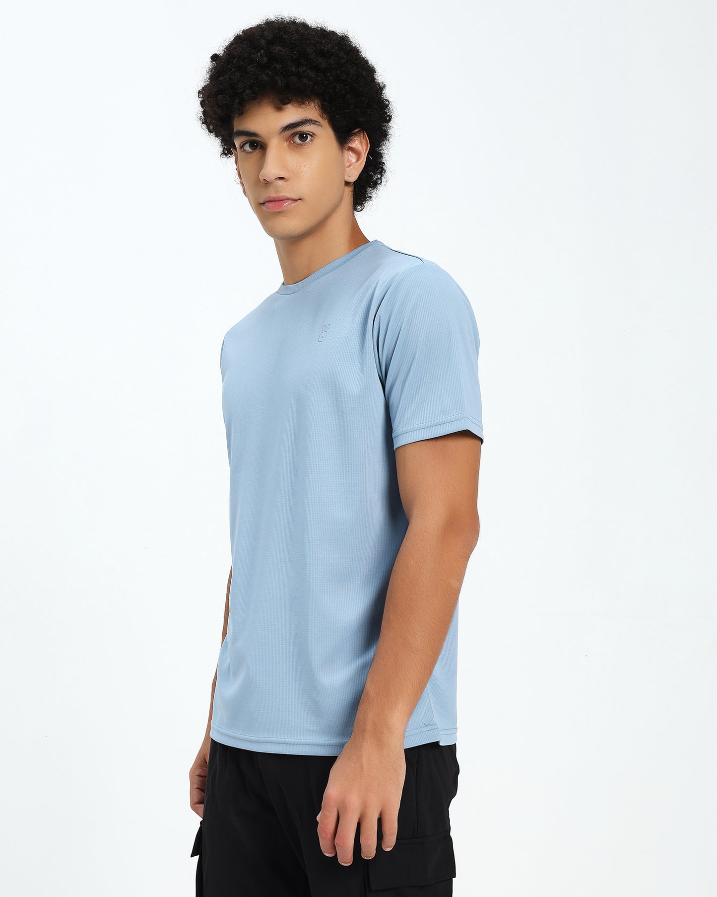 Men’s Lightweight Sky-Blue Performance T-Shirt