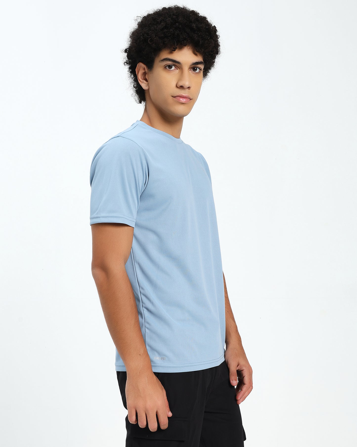 Men’s Lightweight Sky-Blue Performance T-Shirt