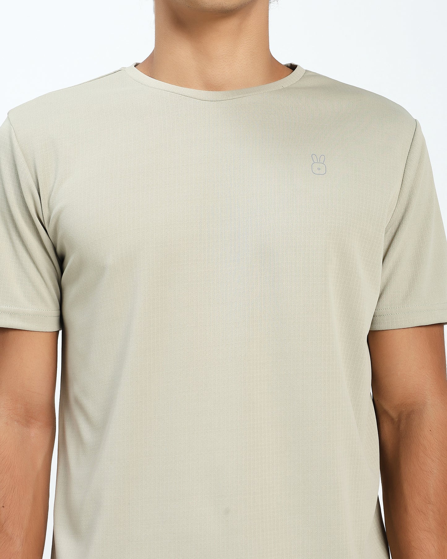 Men’s Sage Green Performance Crew Neck T-Shirt